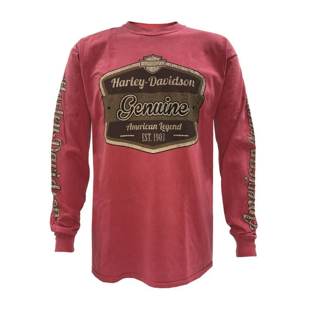 Harley Davidson Men's Long Sleeve Legend Shirt